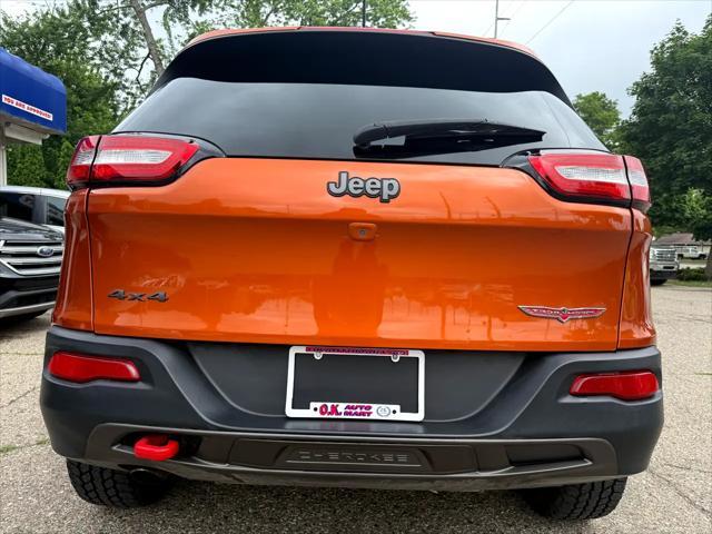 used 2016 Jeep Cherokee car, priced at $15,500