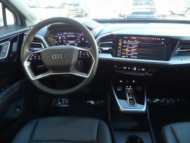 used 2024 Audi Q4 e-tron car, priced at $41,998