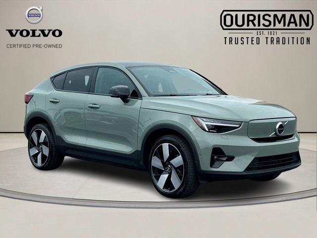 used 2023 Volvo C40 Recharge Pure Electric car, priced at $30,924