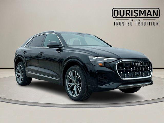 new 2025 Audi Q8 car, priced at $77,499