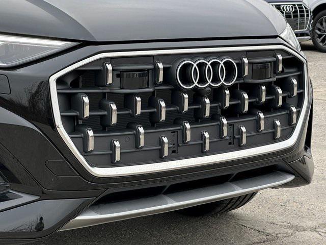 new 2025 Audi Q8 car, priced at $77,499