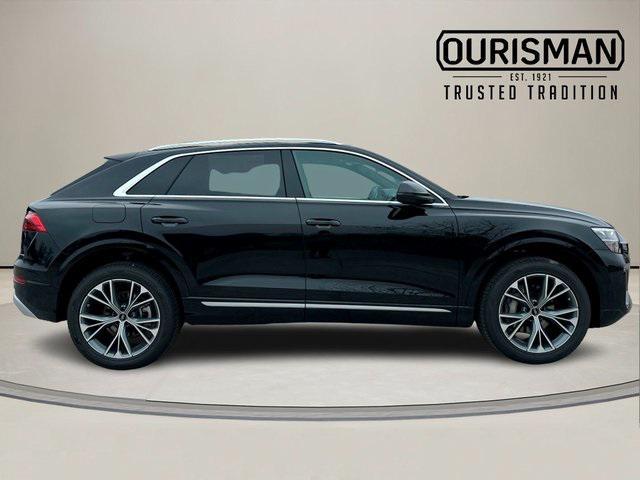 new 2025 Audi Q8 car, priced at $77,499