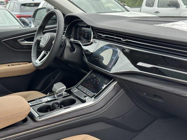 new 2025 Audi Q8 car, priced at $76,604