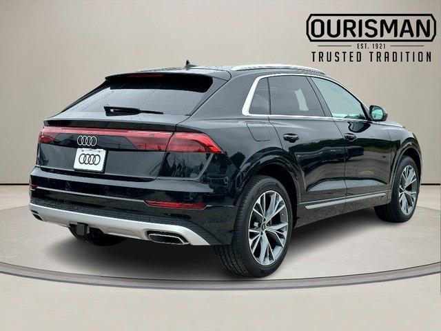 new 2025 Audi Q8 car, priced at $76,604