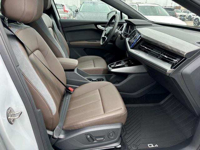 new 2025 Audi Q4 e-tron car, priced at $51,975