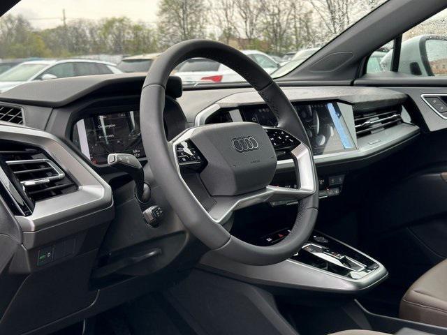 new 2025 Audi Q4 e-tron car, priced at $51,975