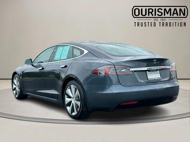 used 2021 Tesla Model S car, priced at $35,849