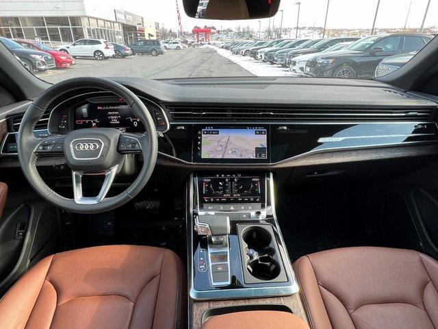 used 2024 Audi Q8 car, priced at $67,971