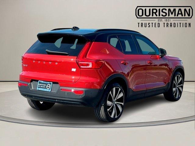 used 2022 Volvo XC40 Recharge Pure Electric car, priced at $31,345
