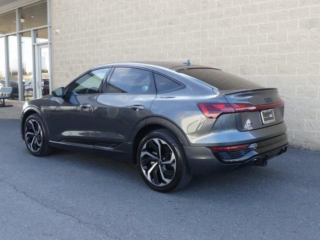 used 2024 Audi Q8 e-tron car, priced at $58,910