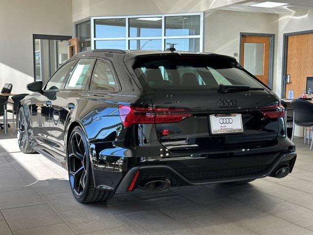 new 2025 Audi RS 6 Avant car, priced at $152,145