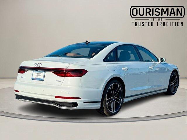 new 2025 Audi A8 car, priced at $103,525