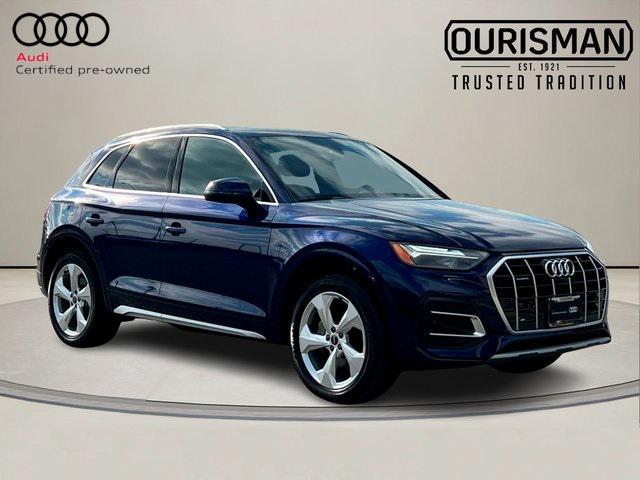 used 2021 Audi Q5 car, priced at $31,436