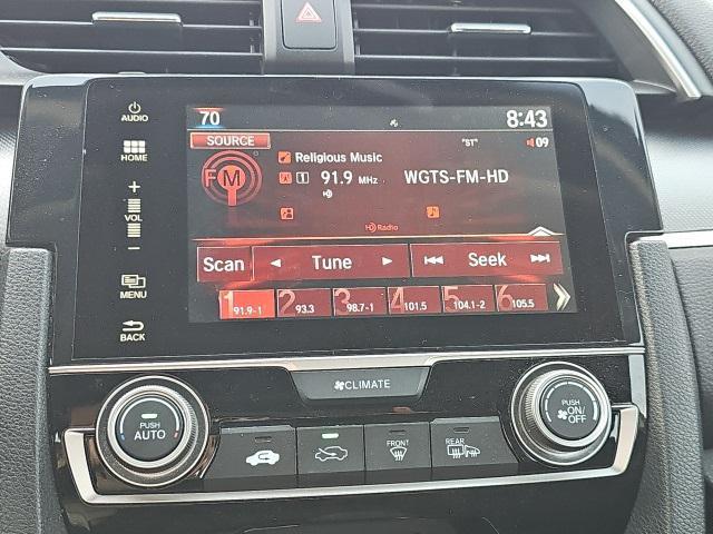 used 2017 Honda Civic car, priced at $13,764