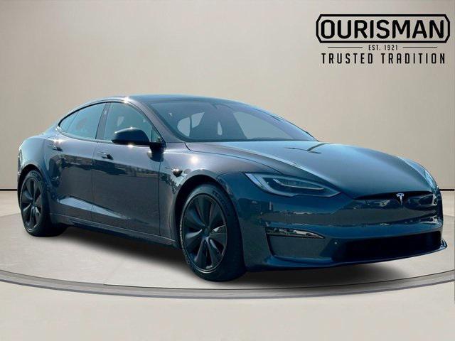 used 2021 Tesla Model S car, priced at $47,989