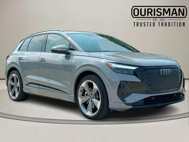 new 2025 Audi Q4 e-tron car, priced at $58,682