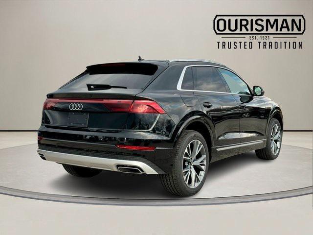 new 2025 Audi Q8 car, priced at $80,015