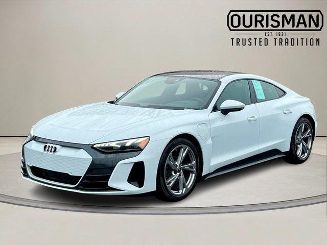used 2023 Audi e-tron GT car, priced at $47,492