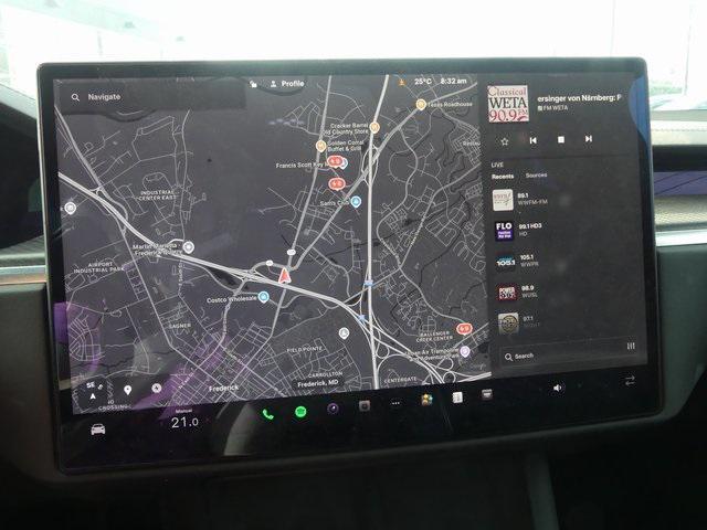 used 2022 Tesla Model X car, priced at $57,412