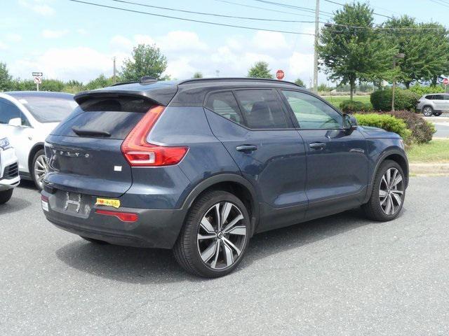 used 2022 Volvo XC40 Recharge Pure Electric car, priced at $28,989