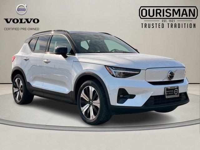 used 2023 Volvo XC40 Recharge Pure Electric car, priced at $29,623