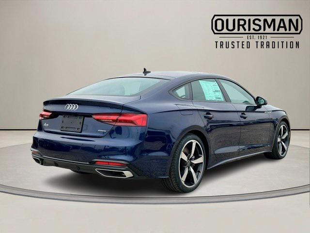 new 2025 Audi A5 Sportback car, priced at $53,973