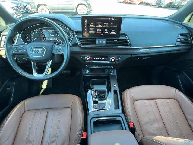 used 2021 Audi Q5 car, priced at $26,411