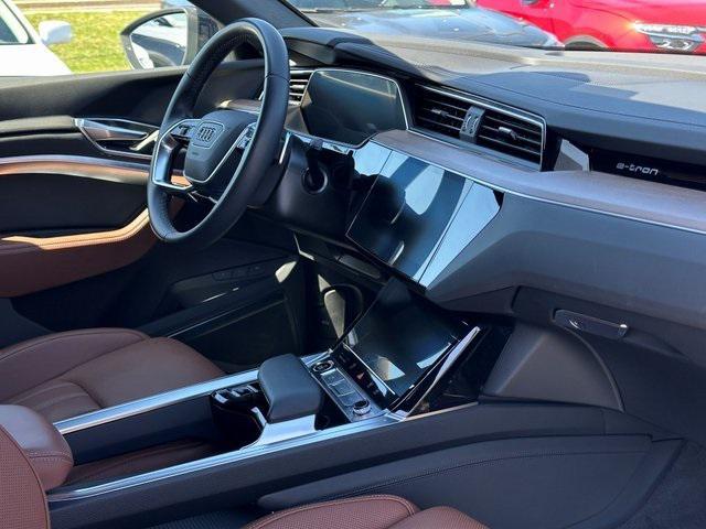 used 2024 Audi Q8 e-tron car, priced at $55,466