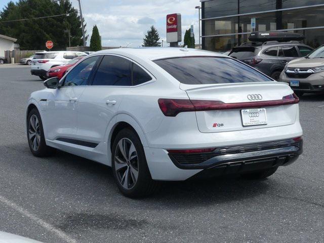 new 2024 Audi Q8 e-tron Sportback car, priced at $77,000