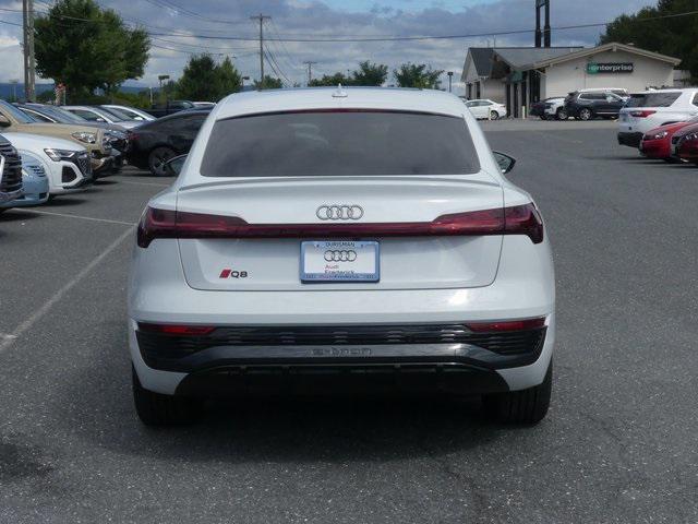 new 2024 Audi Q8 e-tron Sportback car, priced at $77,000