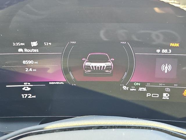 used 2025 Audi Q6 e-tron car, priced at $52,571