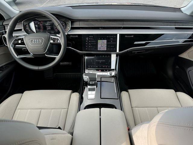 new 2025 Audi A8 car, priced at $89,975