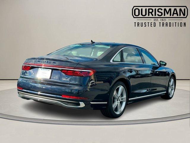 new 2025 Audi A8 car, priced at $89,975