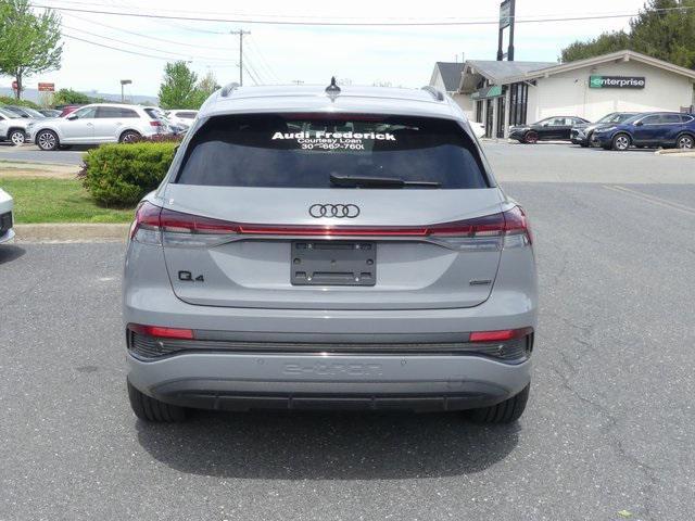 used 2024 Audi Q4 e-tron car, priced at $41,995