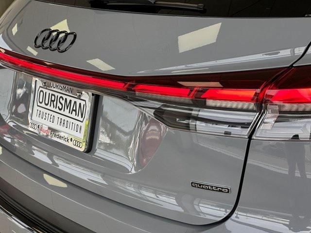 used 2024 Audi Q4 e-tron car, priced at $39,989