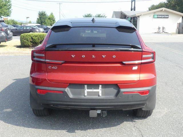 used 2022 Volvo C40 Recharge Pure Electric car, priced at $29,999