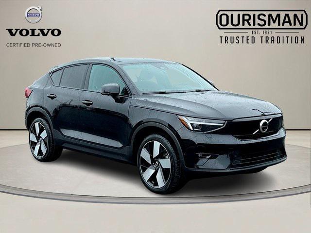 used 2023 Volvo C40 Recharge Pure Electric car, priced at $31,333