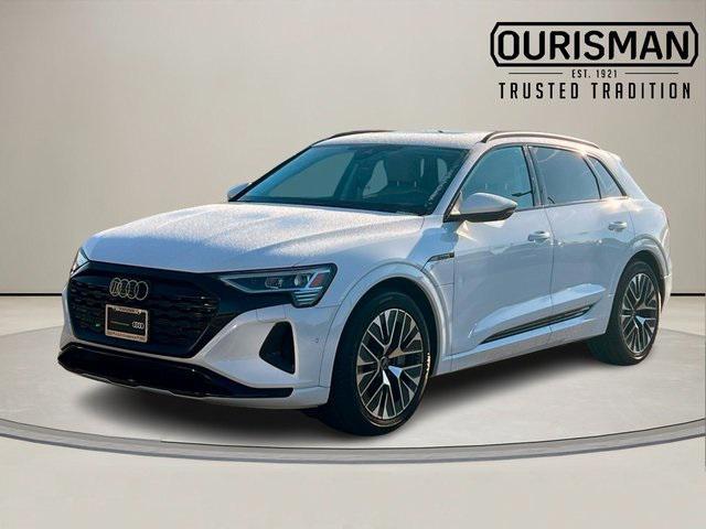 used 2024 Audi Q8 e-tron car, priced at $44,677