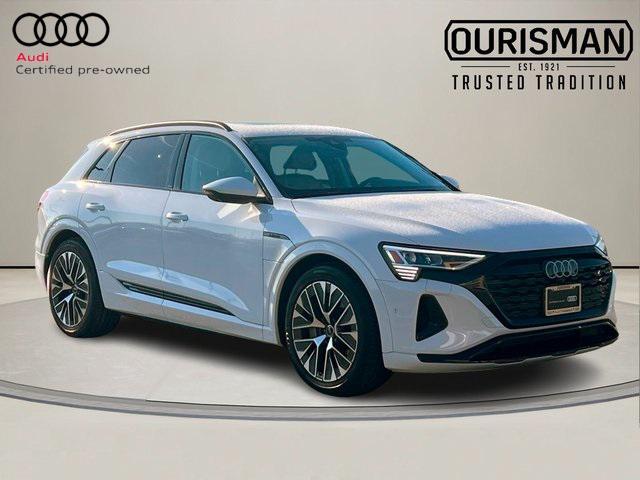 used 2024 Audi Q8 e-tron car, priced at $44,677