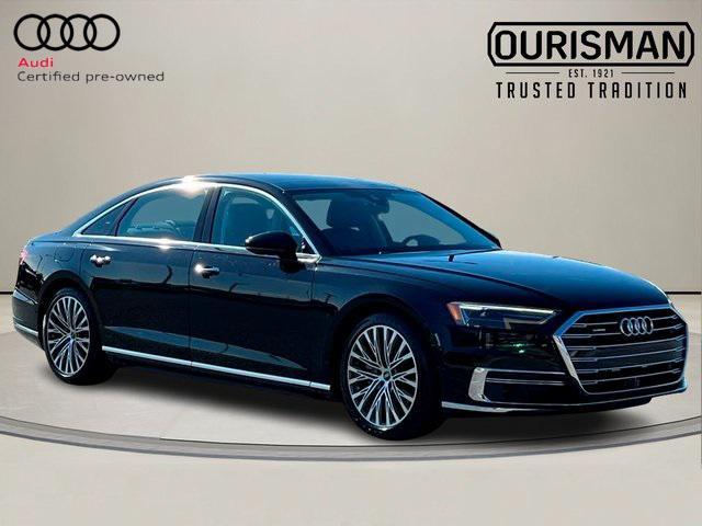 used 2021 Audi A8 car, priced at $48,333