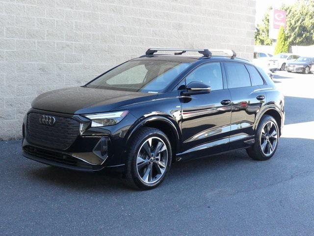 used 2024 Audi Q4 e-tron car, priced at $41,895