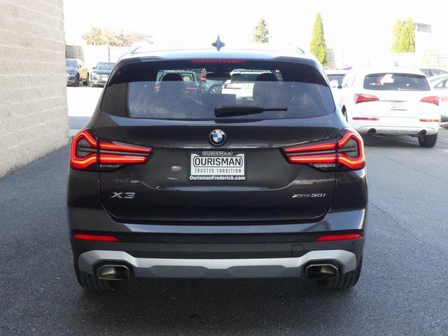 used 2022 BMW X3 car, priced at $34,558