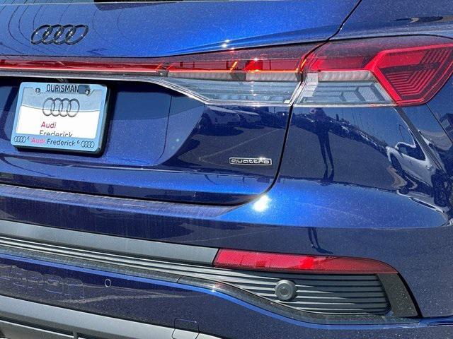 new 2025 Audi Q4 e-tron car, priced at $61,880