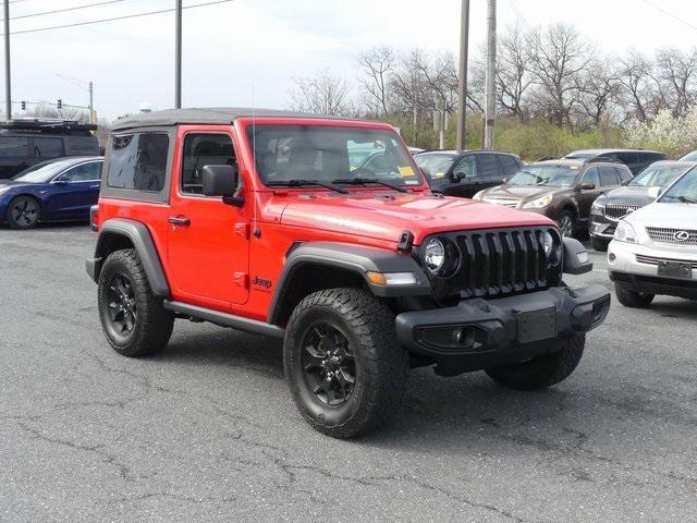 used 2021 Jeep Wrangler car, priced at $25,499