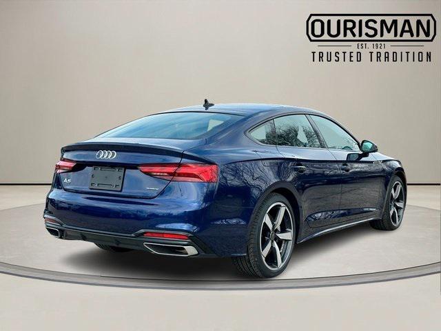 new 2025 Audi A5 Sportback car, priced at $53,955