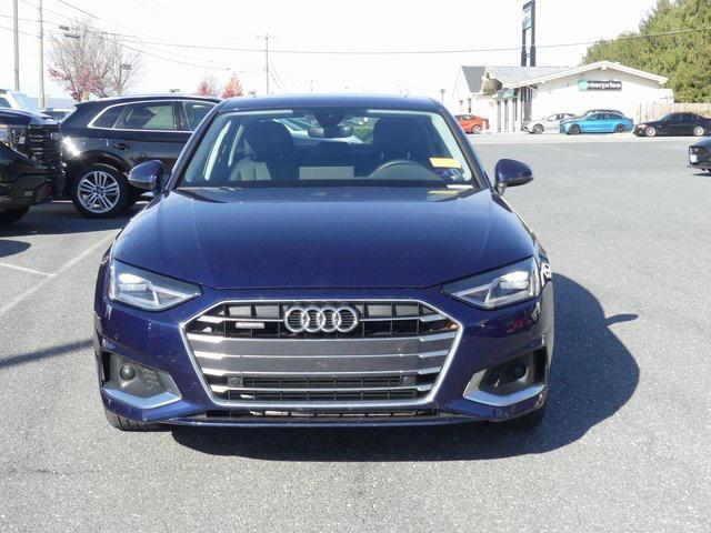 used 2021 Audi A4 car, priced at $27,100