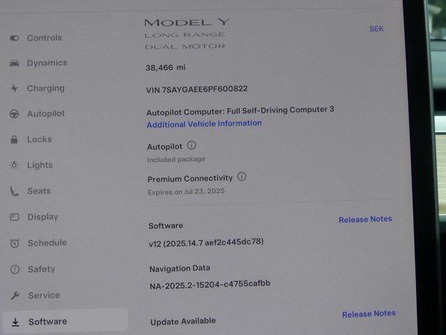 used 2023 Tesla Model Y car, priced at $28,997