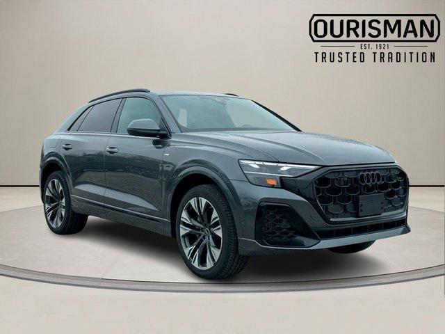 new 2025 Audi Q8 car, priced at $83,970