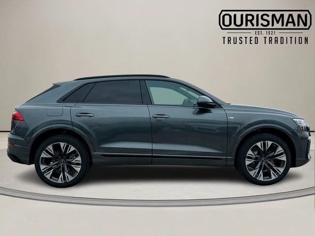 new 2025 Audi Q8 car, priced at $83,970