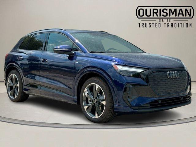 new 2025 Audi Q4 e-tron car, priced at $58,664